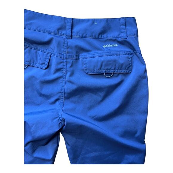 Columbia sportswear company Womens size 2 / 26”  Omni-Shield blue Capri Pants - Picture 5 of 10